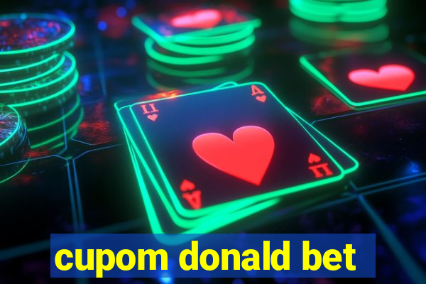 cupom donald bet